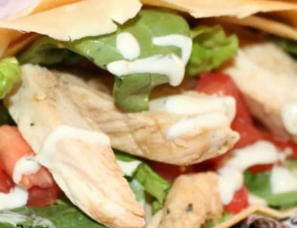 The Red Lounge Cafe - Savory Crepes - Chicken Or Beef