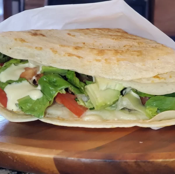 The Red Lounge Cafe - Savory Crepes - Garden Veggies