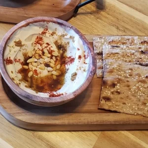 The Red Lounge Cafe - Small Plates - Hummus With Pita Chips