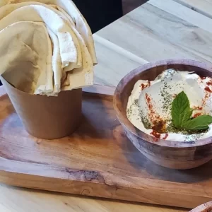 The Red Lounge Cafe - Small Plates - Labneh Plate