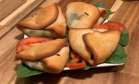 The Red Lounge Cafe - Small Plates - Spinach Pies