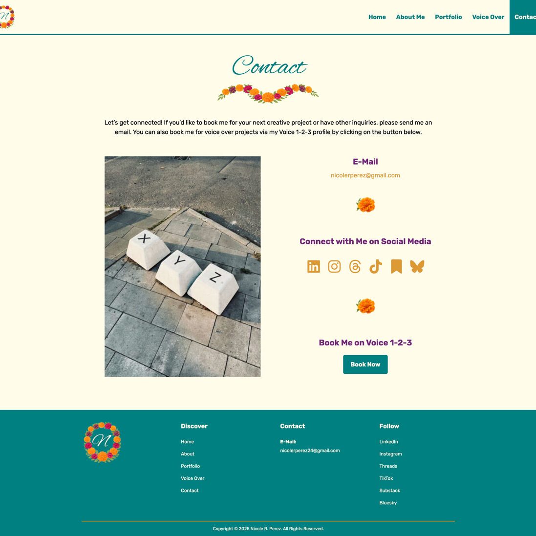 Joseph Bisharat - Projects - Nicole R. Perez - Contacct